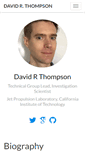 Mobile Screenshot of davidraythompson.com